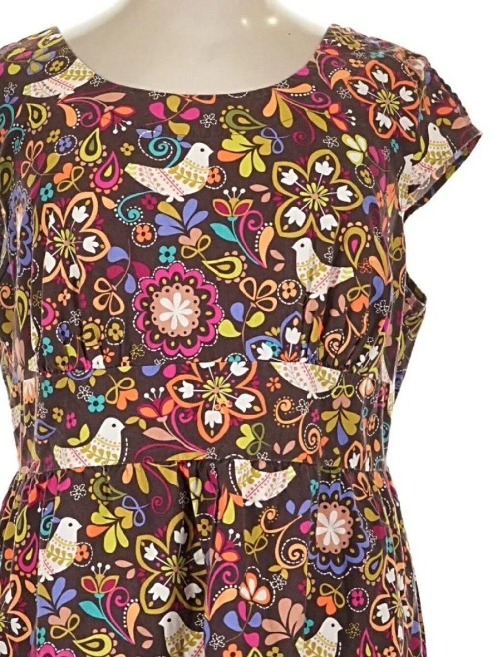 Modcloth + Retrolicious "All That's Folksy" Dress